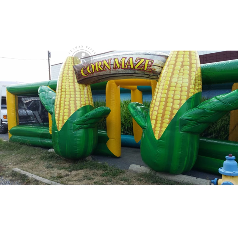 Kids Inflatable Tunnel Maze Inflatable Corn Maze Large Inflatable Maze for Adults