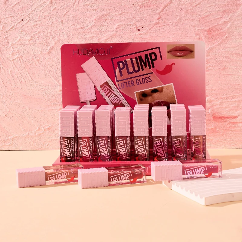 Chili Plumping Lip Gloss Hydrating Lip Oil for Ultra-Glossy Finish, Long-Lasting All-Day Wear, Nourishing Lip Vibrant Glaze