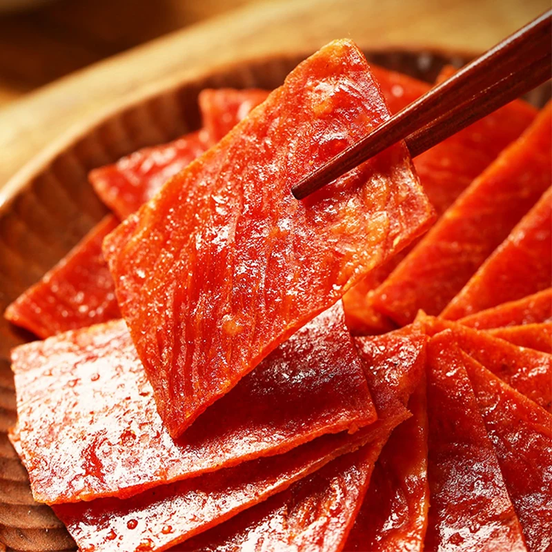 50 г пакетированные МЯСНЫЕ ЗАКУСКИ пряные консервированные снэки из свинины