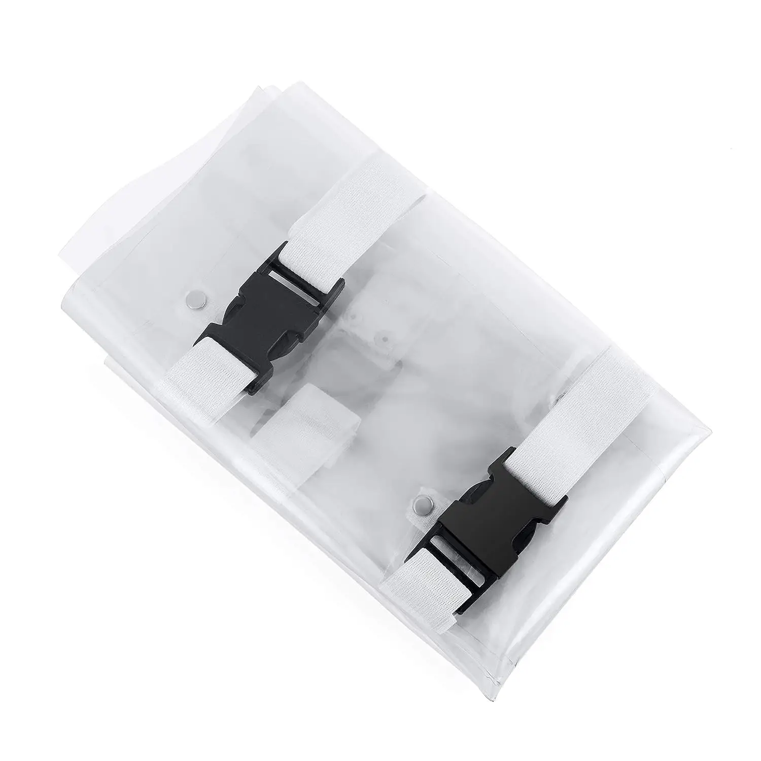 SJ Foot Pad Dental Chair Covers Dustproof Transparent Plastic Dental Chair Toe Cover Sleeves with Elastic Bands
