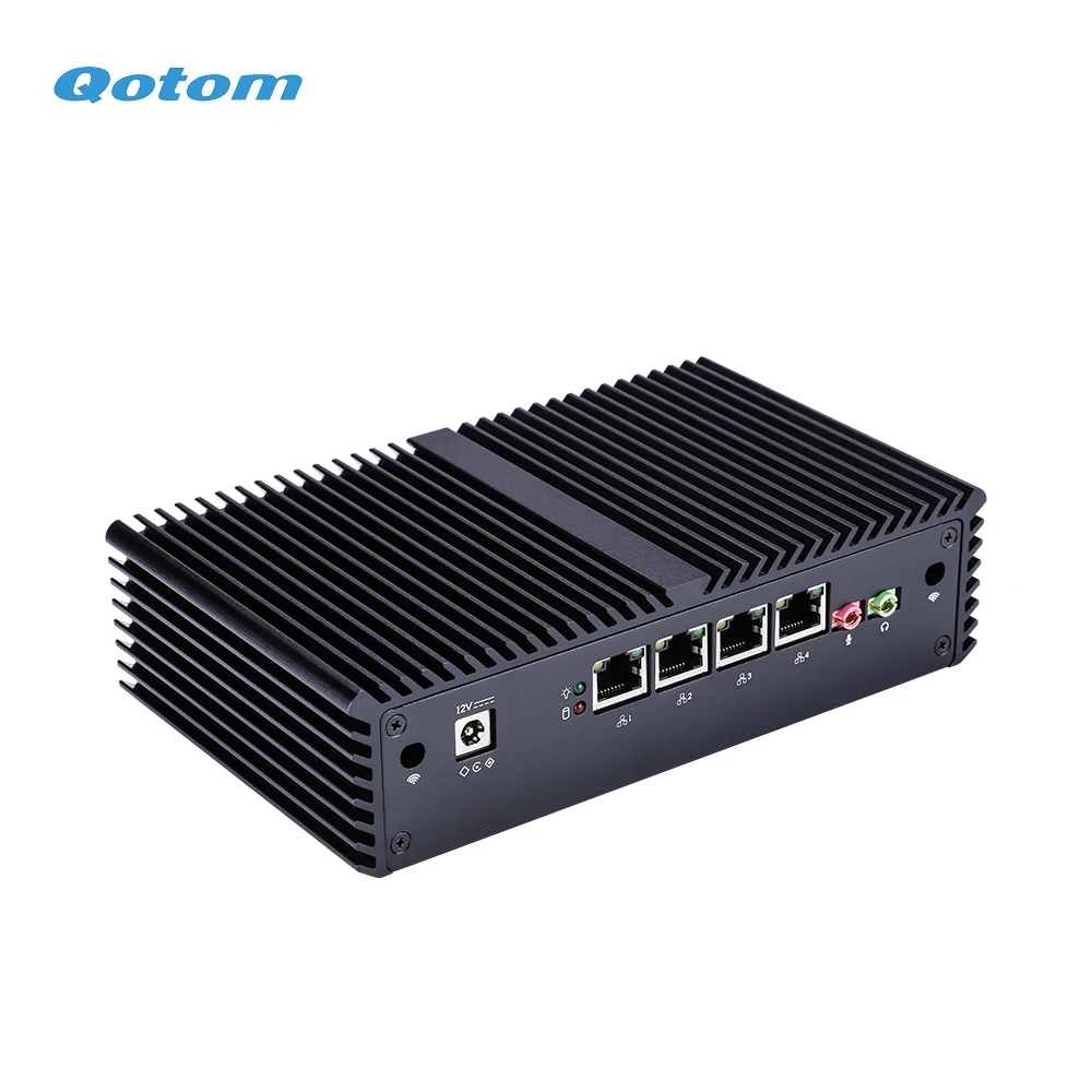QOTOM Core i5 Mini PC 4 Gigabit NIC для построения усовершенствованного маршрутизатора