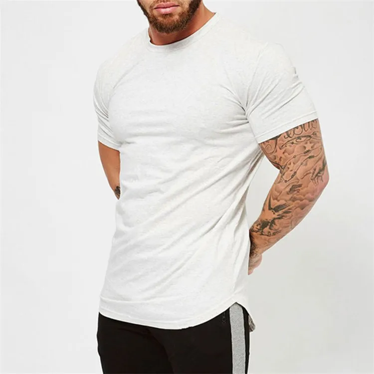 Wholesale China Customized Classic Round Neck Short Sleeve Blank White Plain Custom Printing T Shirts