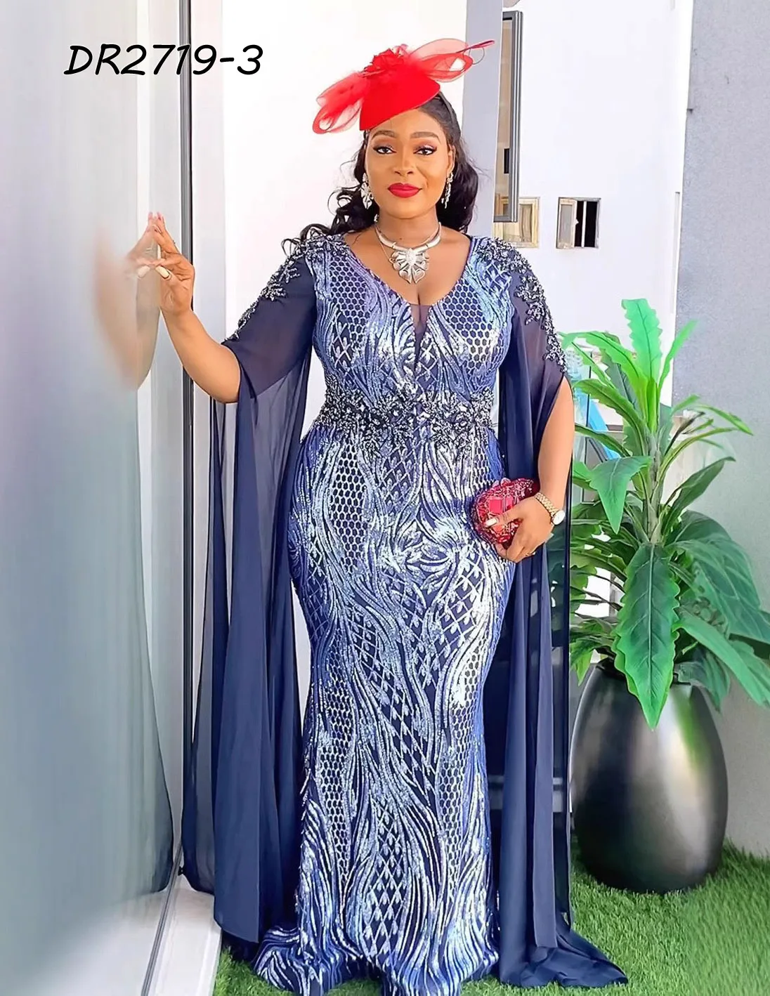 L-3XL muslim formal long dresses for women new style elegant forest green dresses boho