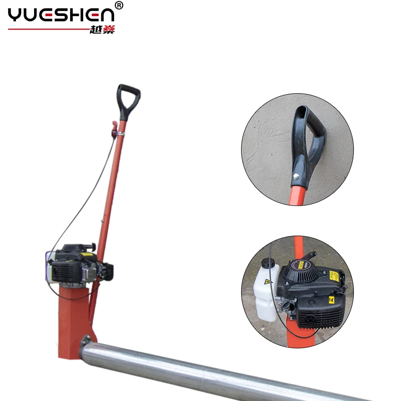 YUESHEN Gasoline Automatic Laser Concrete Leveling Machine, Laser Concrete Screed