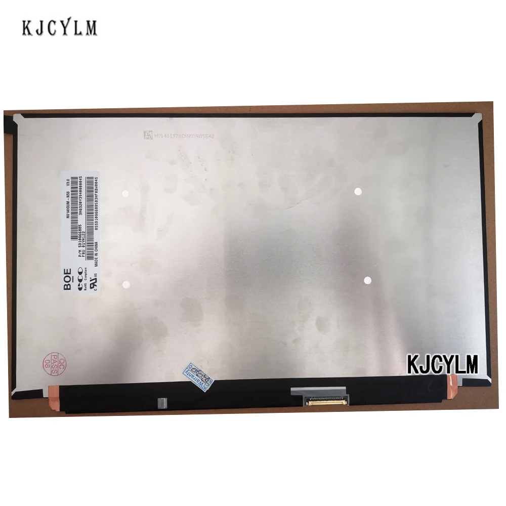 NV140QUM-N53 NV140QUM-N51 NV140QUM-N52 For Lenovo X1 Carbon Yoga 17 18 T490S T480S 4K 3840*2160 14.0 Inch Lcd Panel