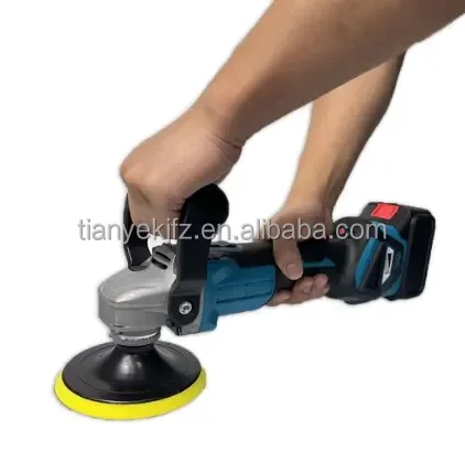 Brushless lithium Professional 21V Cordless Car Polishing Machines Electric Car Polisher for Car Care