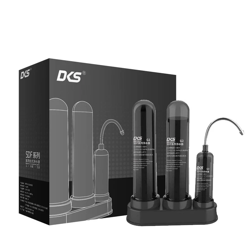 LLX755 Home Filter Housing Uf Ceramics Water Purifier Kitchen Drink Water Filter with Faucet Tap Water Filter