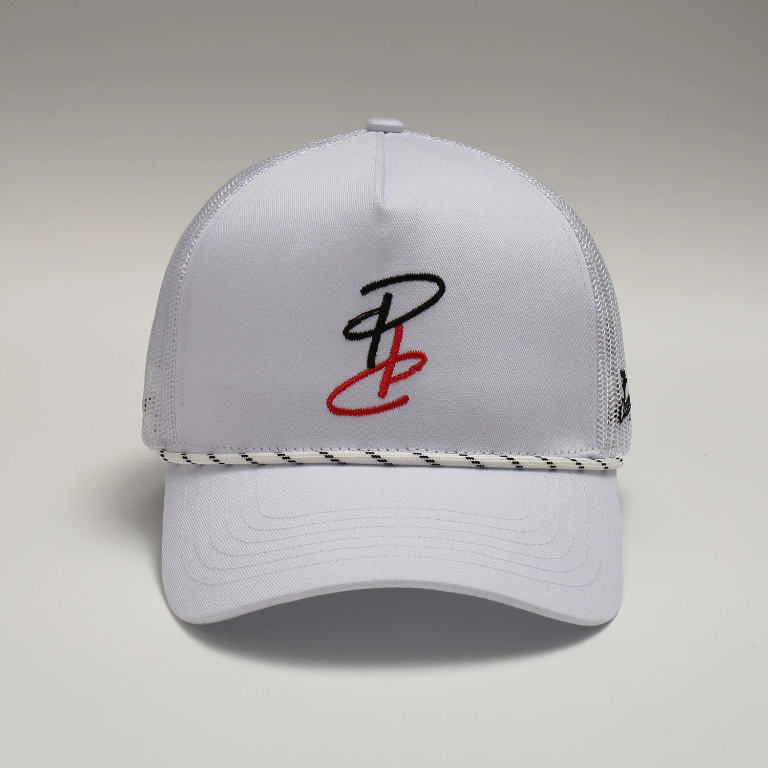 2024 hot selling Solid color Unisex Embroidery mesh outdoor sport fashion breathable Golf gorras baseball hat with rope