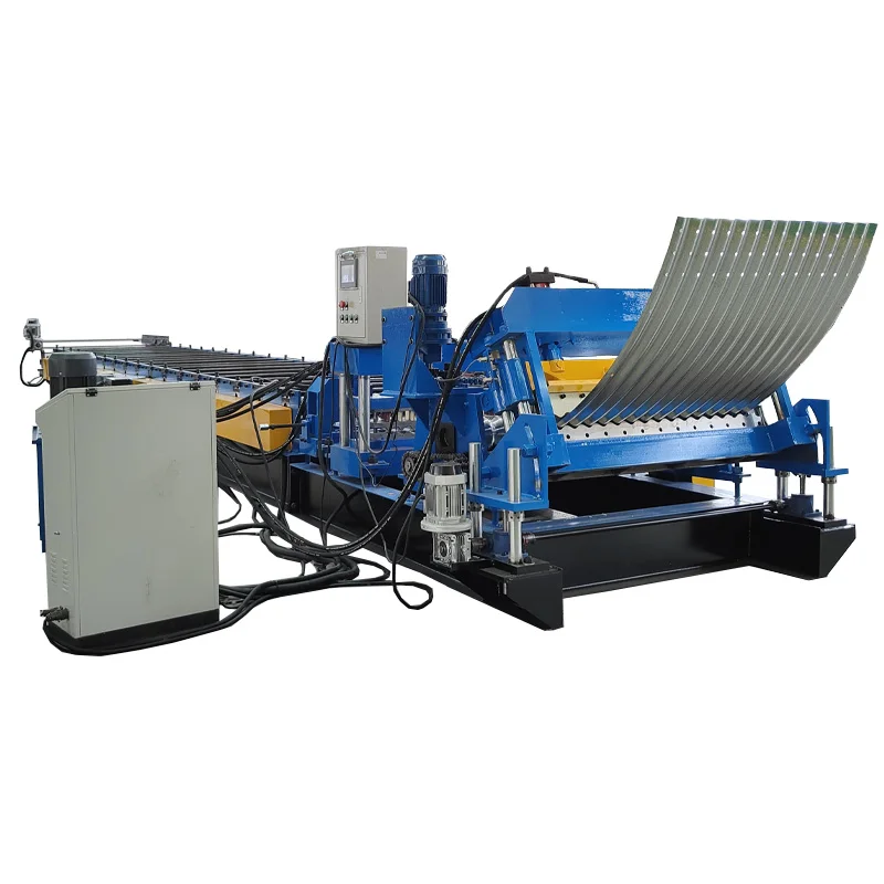 Steel plate bending corrugated silo machine silo galvanized side wall plate