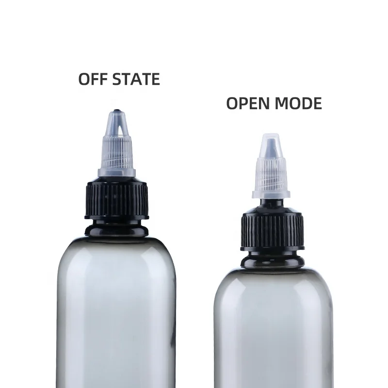 30ml empty food grade ketchup twist top cap bottle