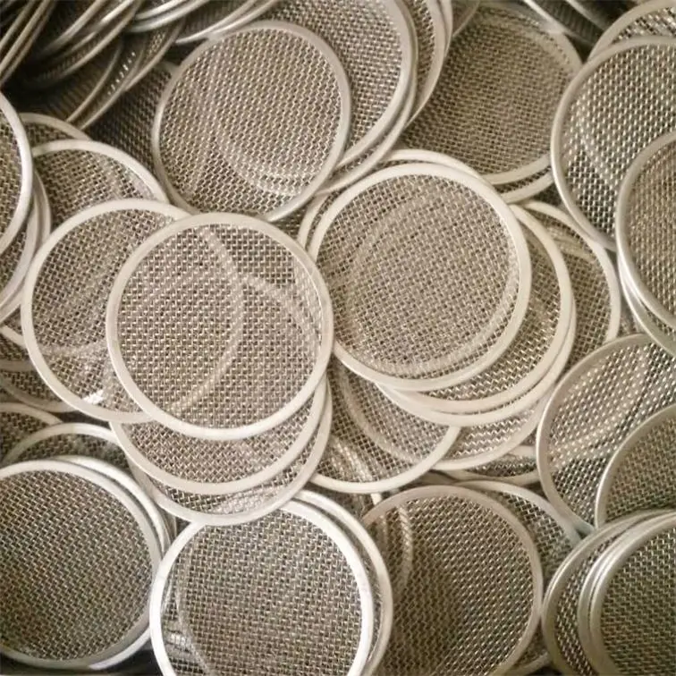 304 316 Stainless Steel Wire Mesh Metallic Filters Cylinder Perforated Filter Tube