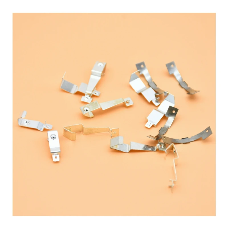 beryllium bronze electrical metal stamped positive and negative  battery spring contact