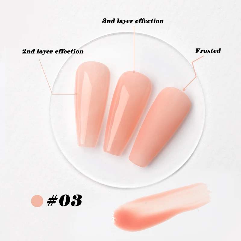 HS Summer Collection Gel Polish 9 Colors Customize Uv Led Translucent Nail Gel Polish pudding gel