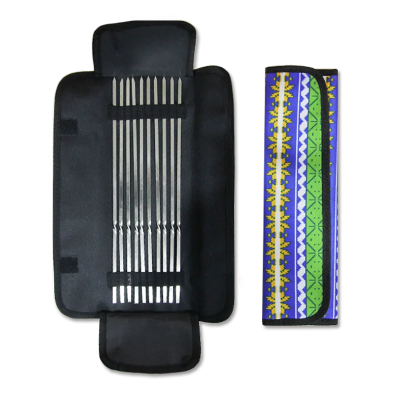 
 Барбекю Шашлык многоразовый 40 см барбекю гриль плоский из нержавеющей стали шашлык  