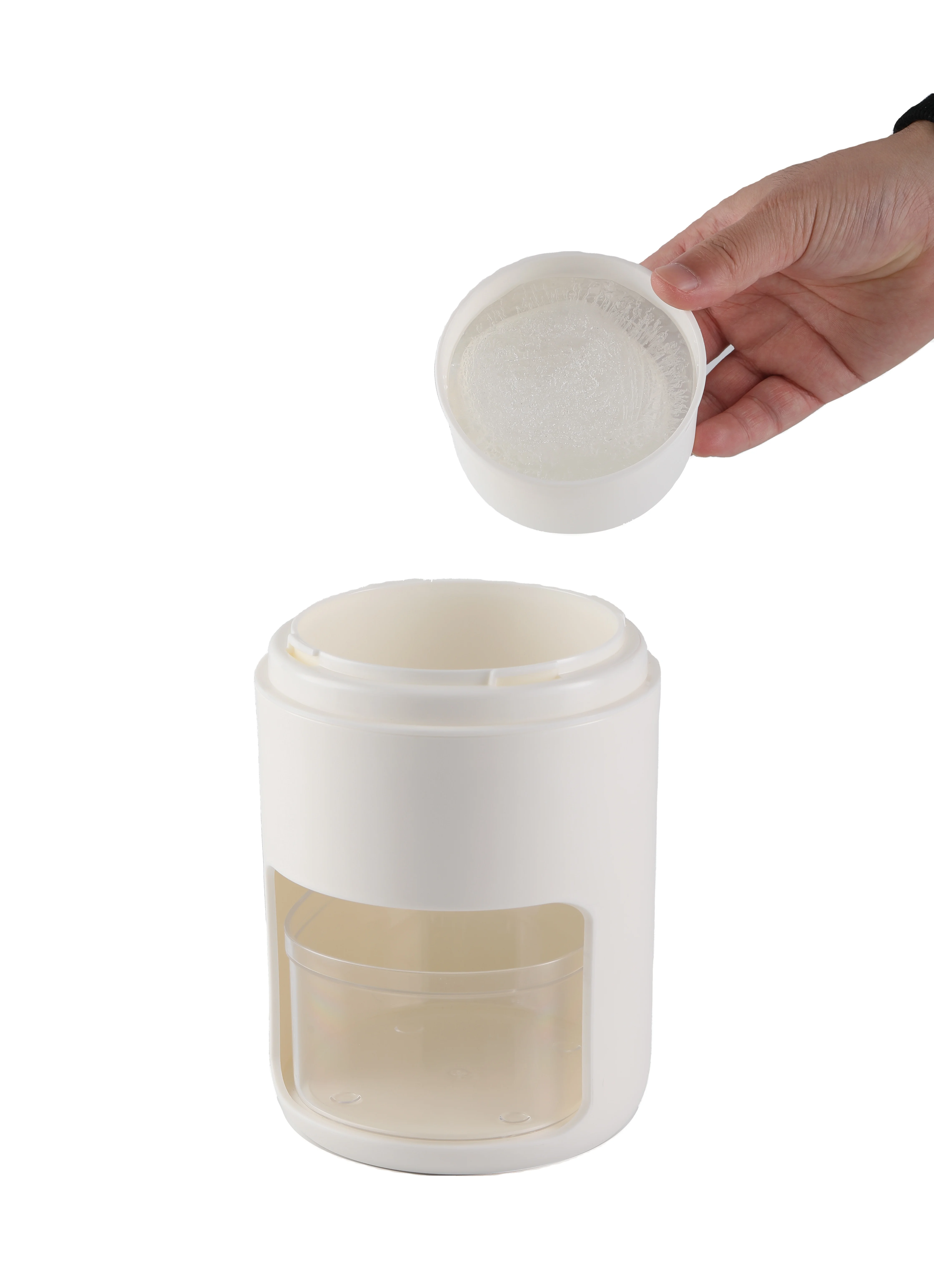 Kitchen Bar Fun Portable Shaving Ice Cube Crusher Household Hand Ice Shaver Small DIY Ice Maker Machine
