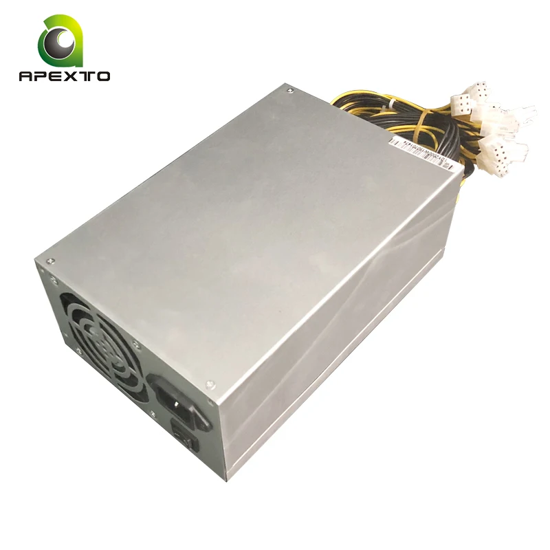Высококачественный блок питания 4U 2U Mute 2500 Вт 2000 1800 для 3060TI 3080