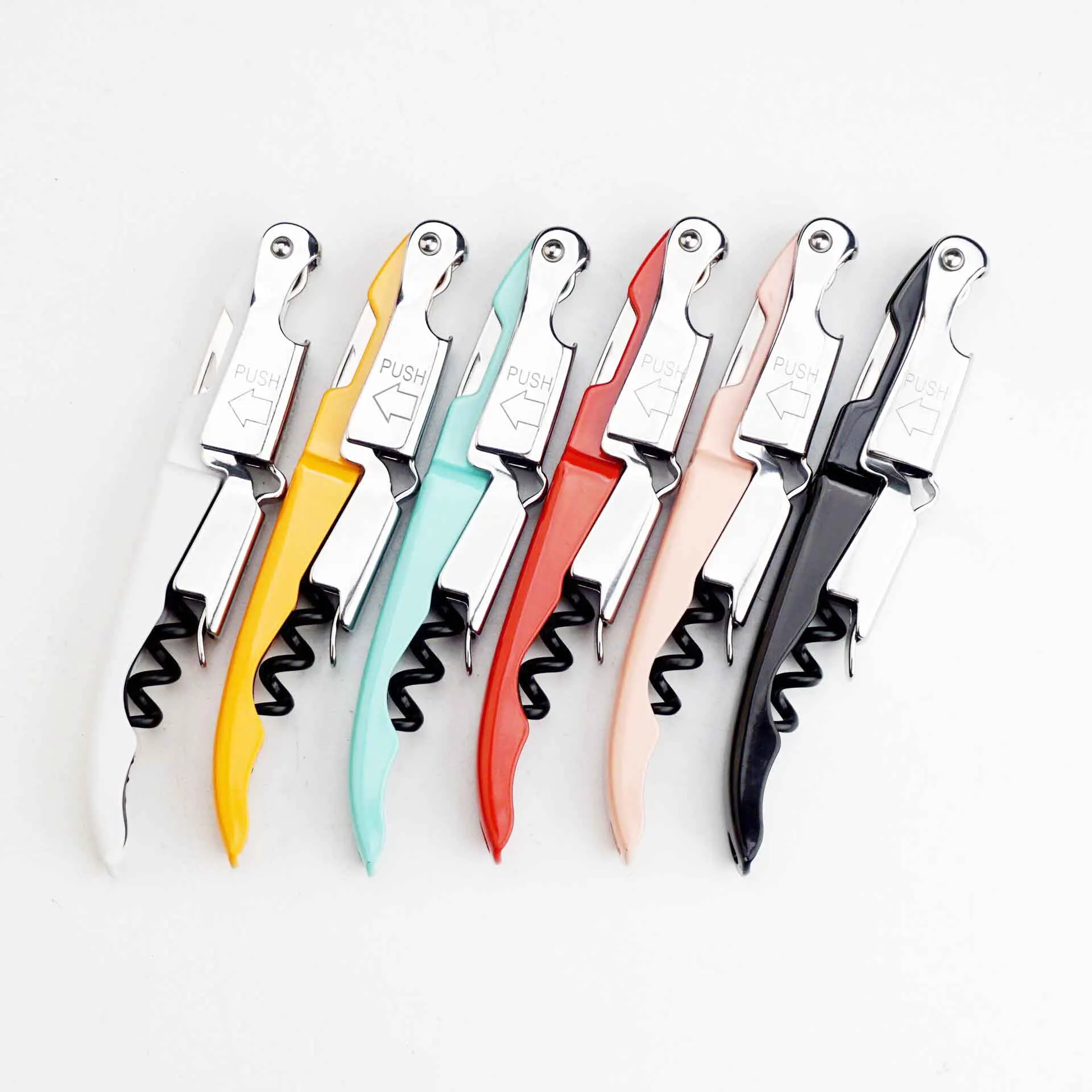 High quality metal corkscrew red wine openers Ready to ship Manual corkscrew wine openers