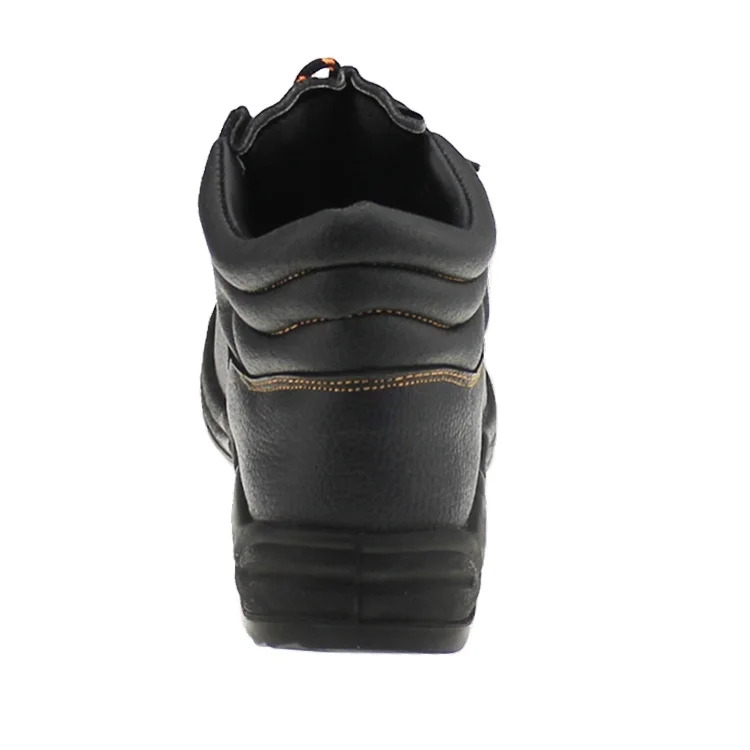 Outdoor Four Seasons middle-cut steel PU outsole work shoes steel toe caps