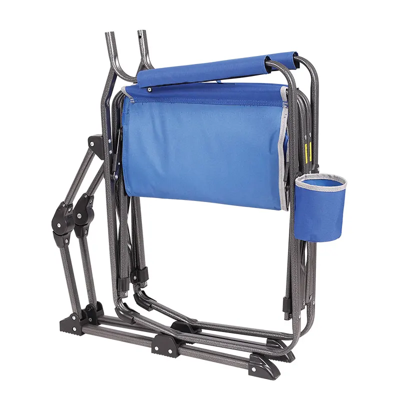 QUAWE Outdoor Freestyle Garden Portable Folding Camping Rocking Chair