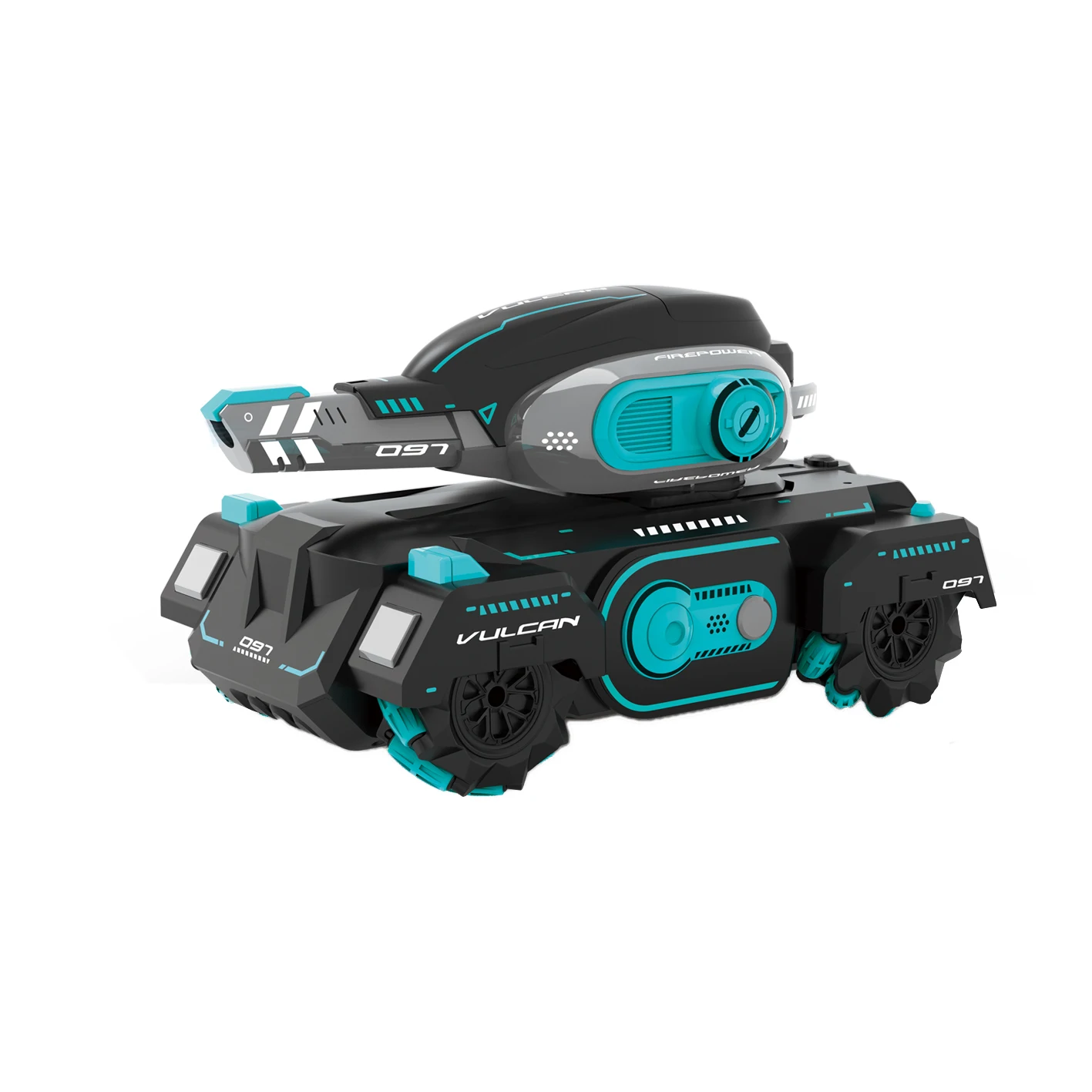 Sachikoo Mecha Tank Gesture Control New Children Toy Radio With Screwdriver And 1000 Water Bombs 3.7V