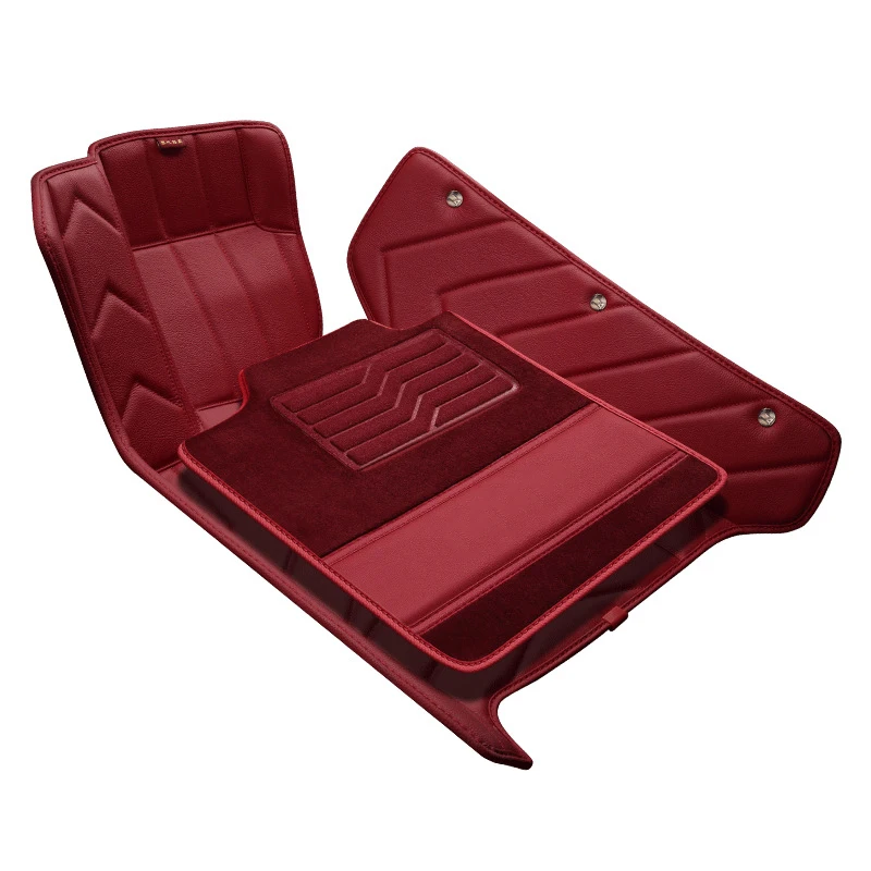 New Cashmere Comfort Enjoy XPE Eco-friendly Soundproof Cashmere Car Floor MATS For Mercedes-Benz Car Interior Accessories