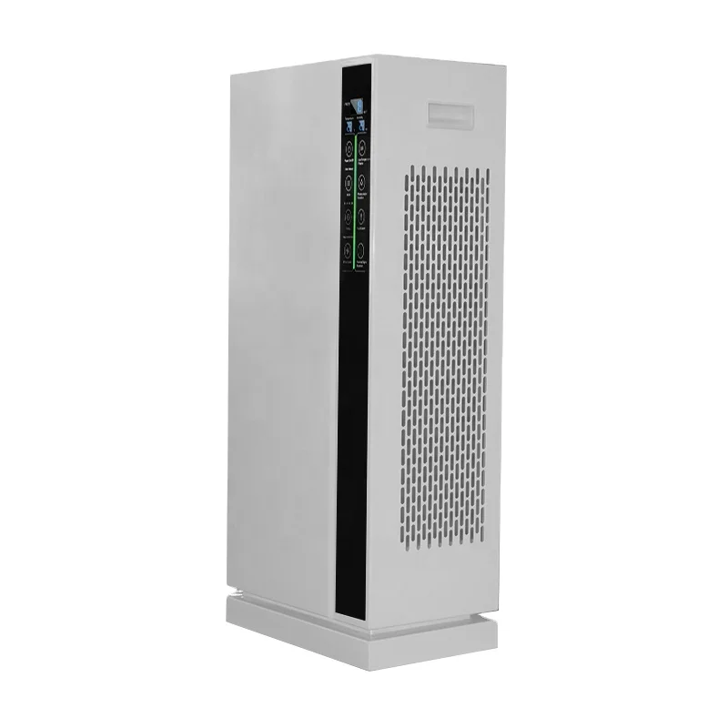 Выход DC-24V.2A моющийся фильтр дыма бытовой очиститель для рабочего стола, озонатор-ионизатор очиститель воздуха для дома и офиса