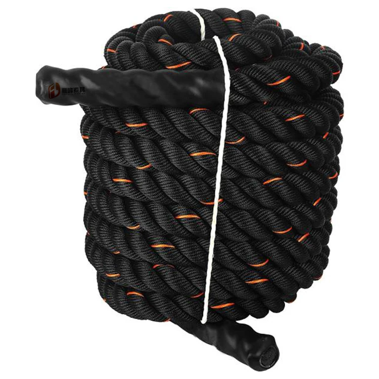 Exercise Equipment Heavy Climbing Poly Dacron anchor strap kit durable fitness gym ropes training battle rope