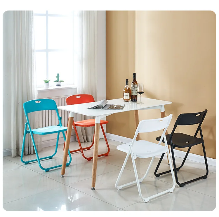 
Easy-carrying and store Plastic foldng chair for wedding, beach, hiking and camping 