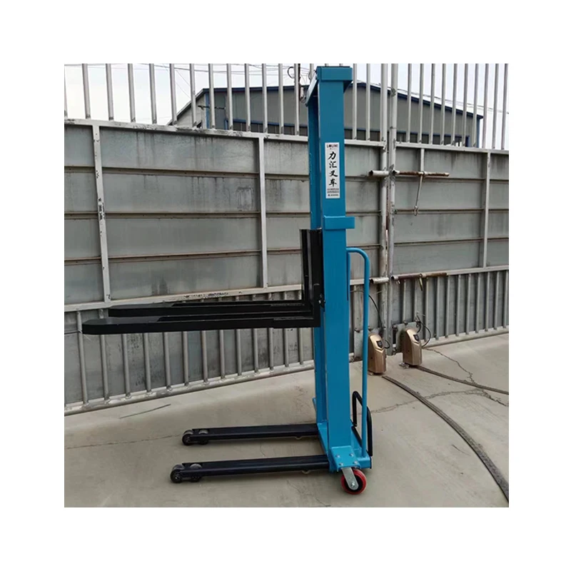 factory customized factory high quality Efficient hydraulic self lifting electric stacker