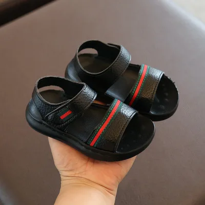 Детские сандалии, Новинка лета 2021, детская модная пляжная обувь для мальчиков, Нескользящие Детские кроссовки с мягкой подошвой, обувь для маленьких девочек, сандалии