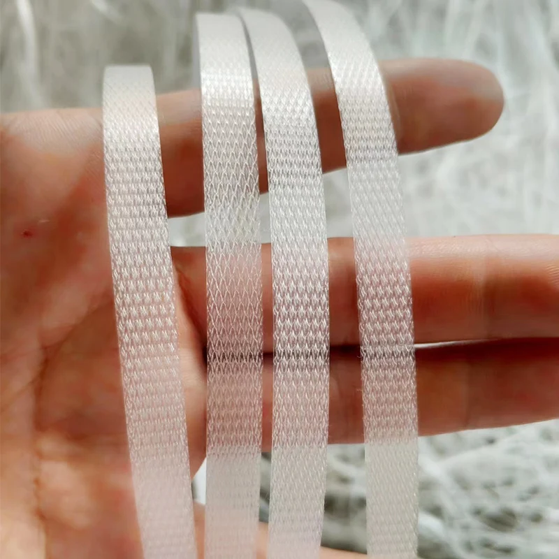 Заводская цена PP упаковочный ремень новый материал прозрачный связующий для полуавтоматической машины