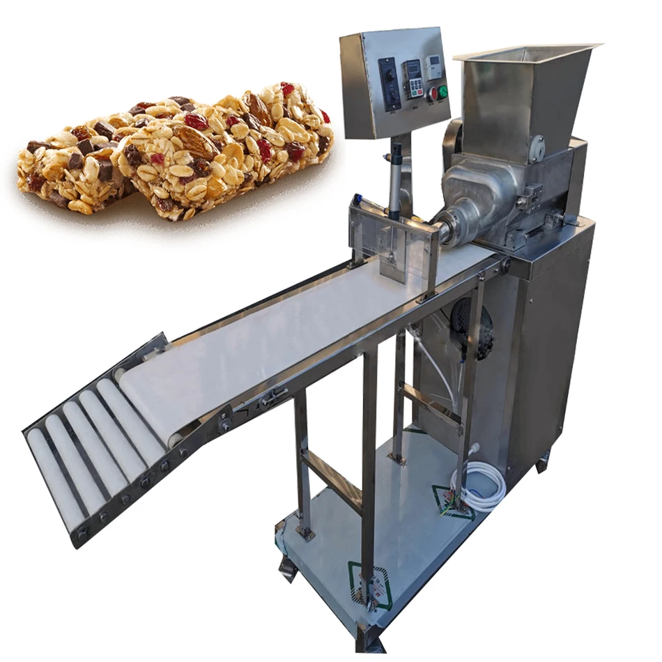 1500W Small Business Nougat Muesli Protein Bar Production Line for Factory