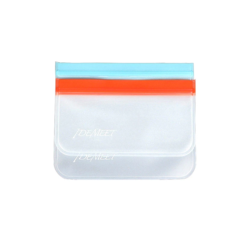 Wholesale price multi-purpose strong toughness PEVA zipper packaging bags for vegetable freezer bags