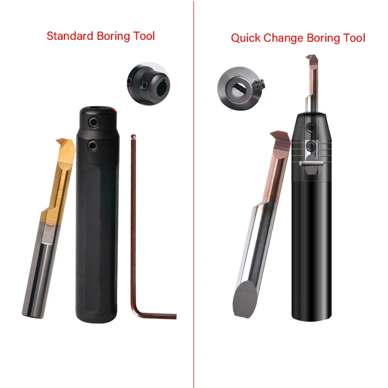 Carbide Tooth Tool Lathe MIR Internal Threading Micro Bore Tool Set  Machine Lathe Turning Tool Tungsten Steel Small Boring bar