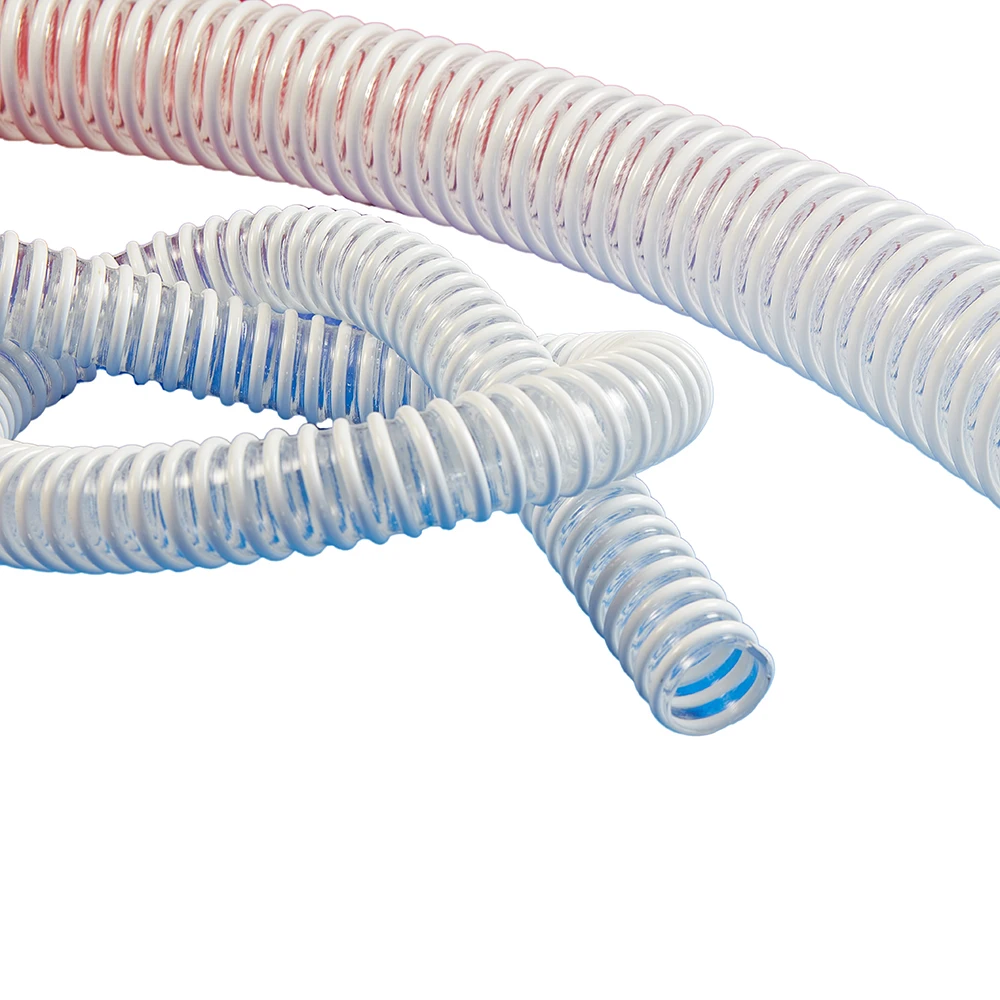 6 Inch  High Pressure  Pvc Reinforced Spiral Air Ventilation PVC Flexible Ducting Hose