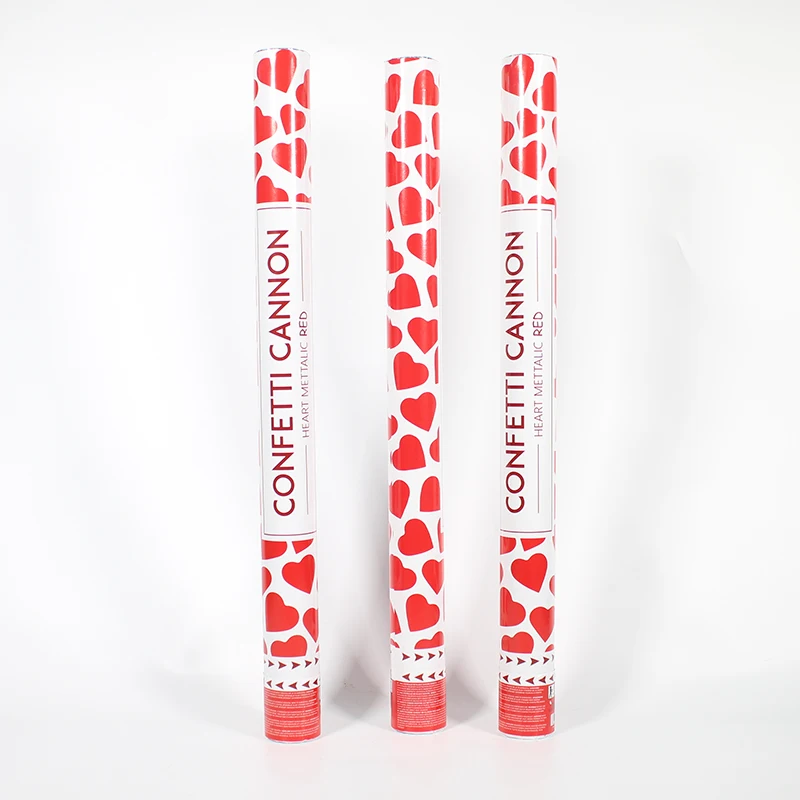 Custom Painting Party Favors Red Confetti Cannon Party Poppers for Sale