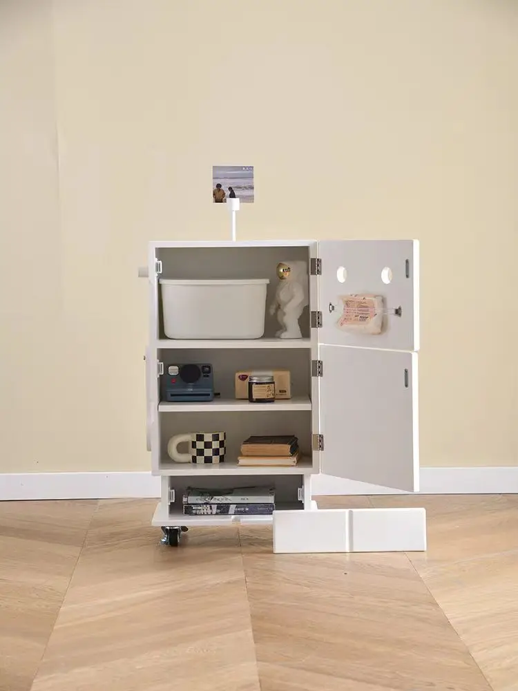 Multi Function Deck Living Room Wooden Robot Medieval Rana robot side cabinet wooden storage cabinet bedside table