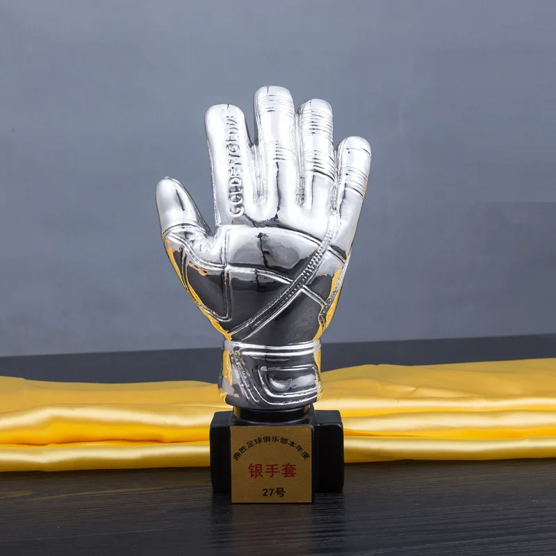 African Cup Football Trophy 3D Model Football Club Football Trophy Gold Gloves Trophy