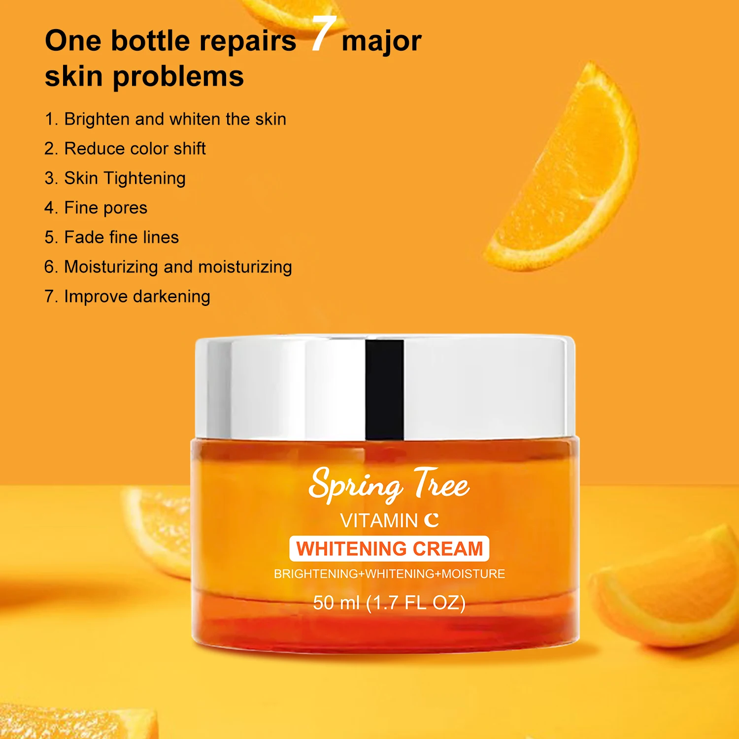 Private Label Organic Whitening Vitamin C Face Cream For Skin Brightening and Glowing for  pregnant women