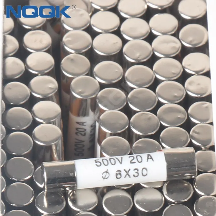 
RO58 6x30 500V 20A Amp Cylindrical ceramics fuses link  (62362438191)