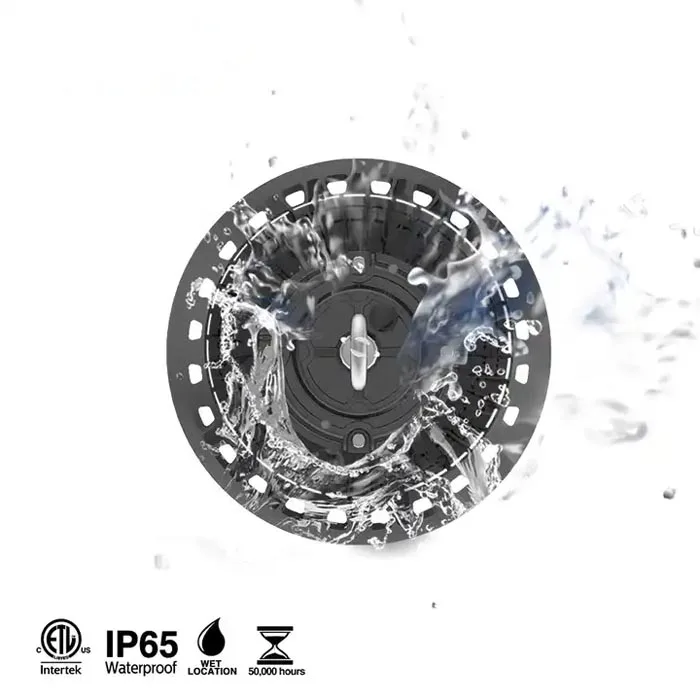 MIC FACTORY WHOLESALE PRICE Waterproof IP66 Industrial Lighting, Anti-glare UFO 100W 150W High Bay Light