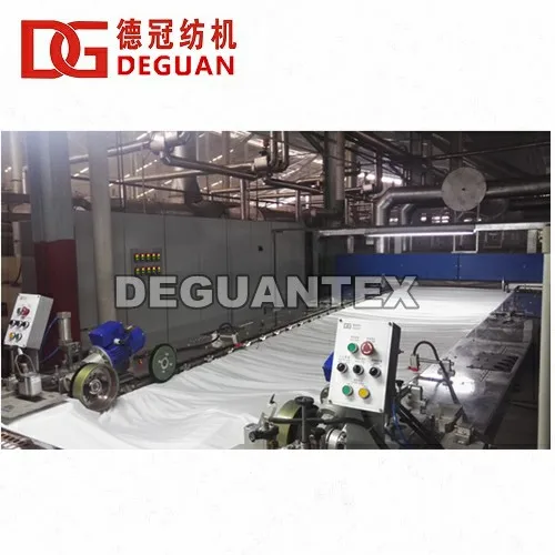 
Deguan DG Textile Finishing Machine Stenter , Relax Dryer, Tubular or Open Width Compactor, Balloon Padder,Auto Slitter 