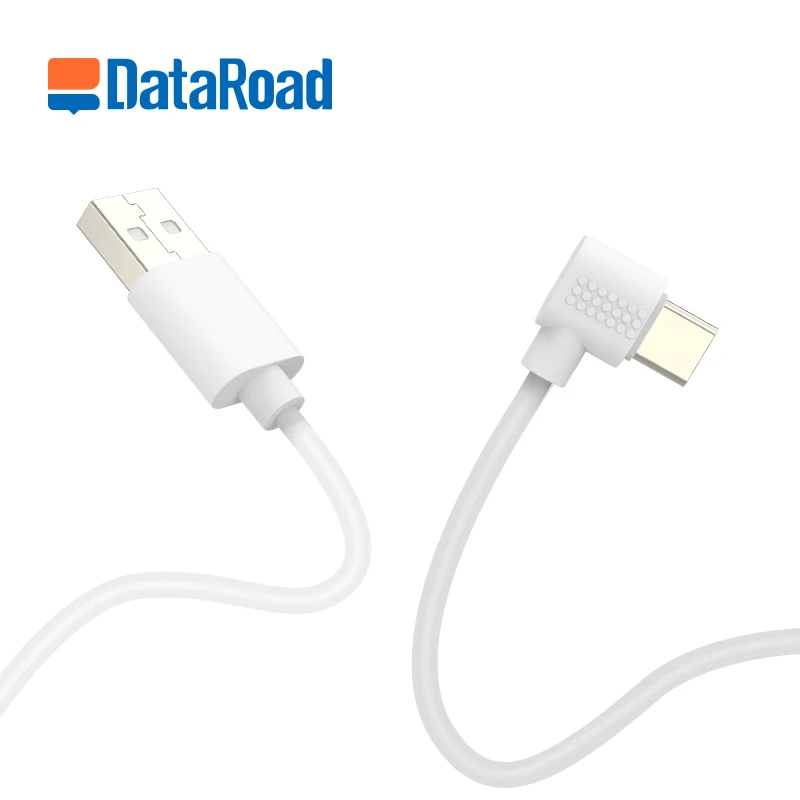 OEM ODM 1.2M 3A 5PIN TPE Fast usb a to type c right 90 degree angle usb cable