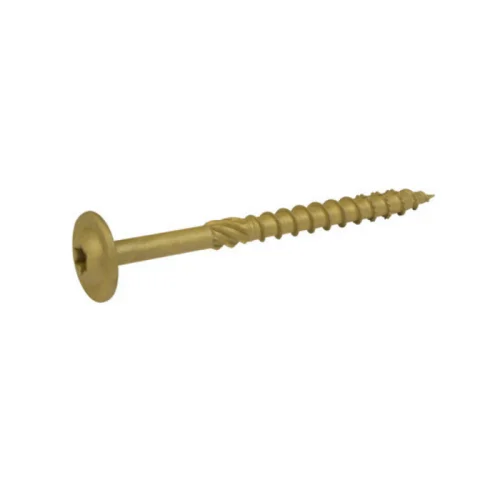 Customized Ruspert coating screws for construction buildings flat head  coated decking screws