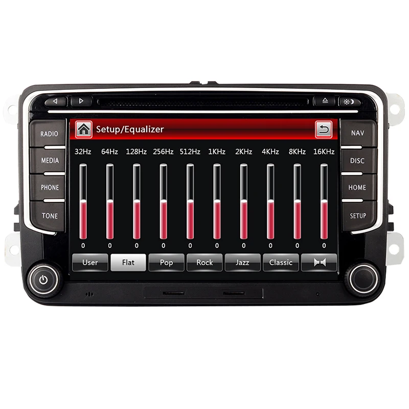 RNS 510 car radio for Volkswagen Golf Polo Passat b6 b7 Tiguan octavia with 3G GPS BT Radio USB SD Steering wheel Control