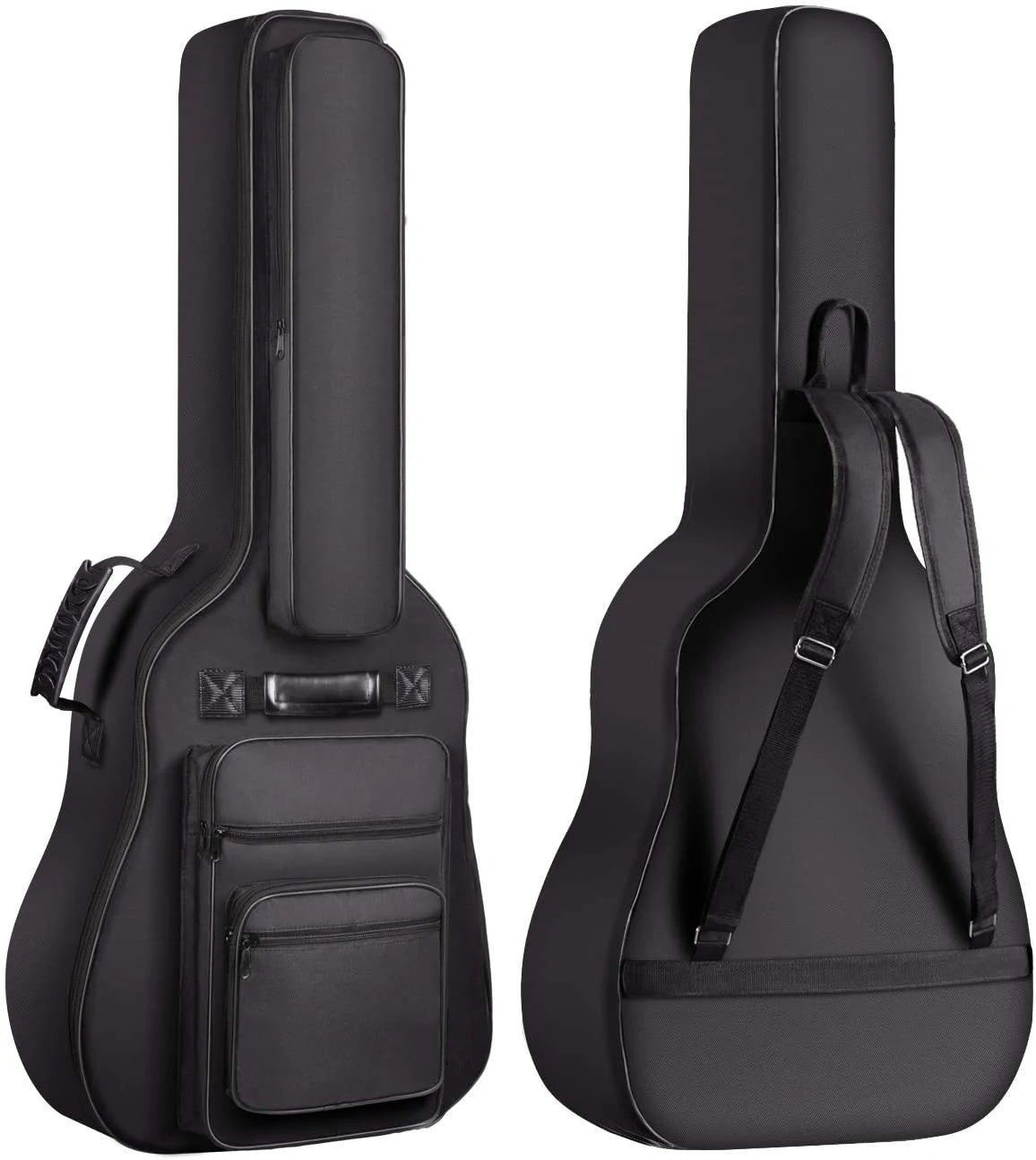 FREE SAMPLE 40 41 42 Inch Multi-pockets Waterproof Acoustic Guitar Case Gig Bag