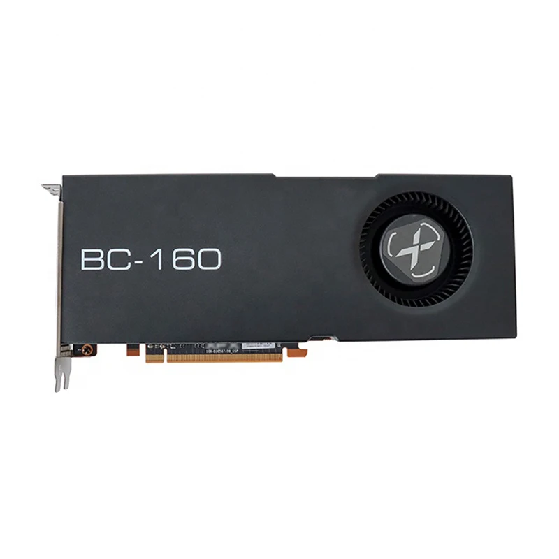 Быстрая доставка Оригинальный Новый AMD XFX BC-160 8 Гб 72MH/s BC 160 Navi 12 GPU видео игровая графика карта BC160 в наличии на