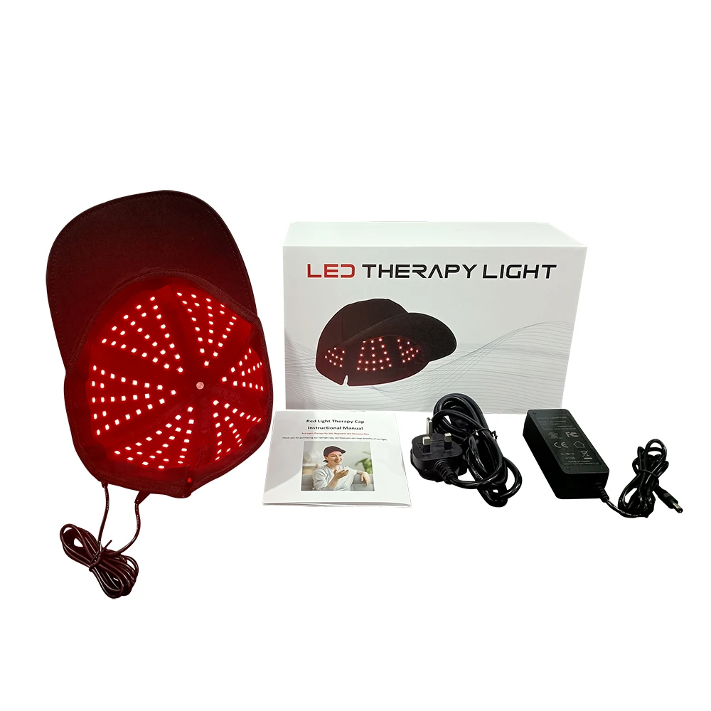 Use Professional Pdt Therapy Machine Blue Photon Light Korean Led Face Mask/therapy Hat For Hair Growth Led Light Therapy