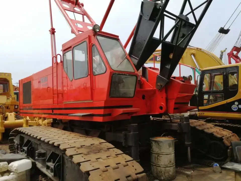 80 тонн бывший в употреблении гусеничный кран Hitachi KH300 Япония оригинал Распродажа по