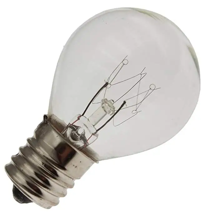 Mini Globe S11 Clear / Frosted Wax Lamp Incandescent Light Bulb 25W 40W E17 Intermediate Base Lava Lamp Tungsten Filament Bulb